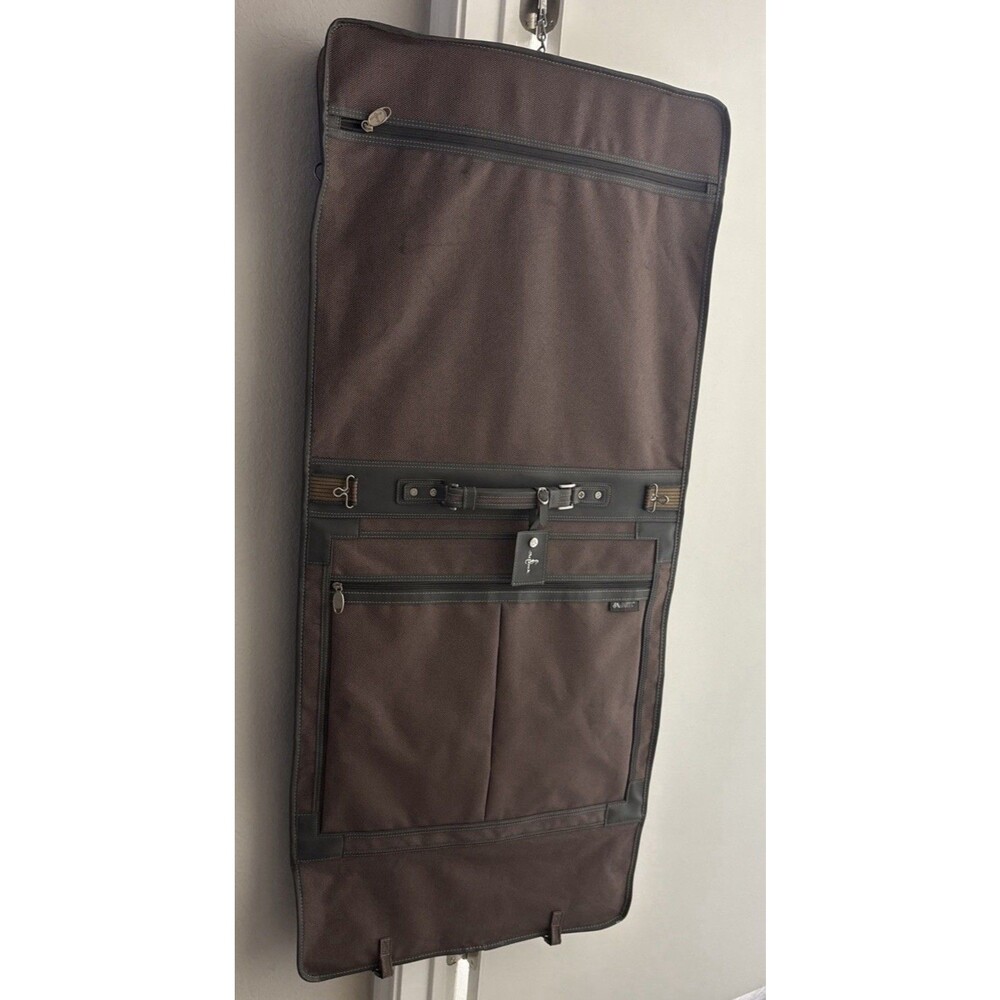Atlantic Grey Folding Garment Suit Dress Expandable Travel Bag. Place A Bid